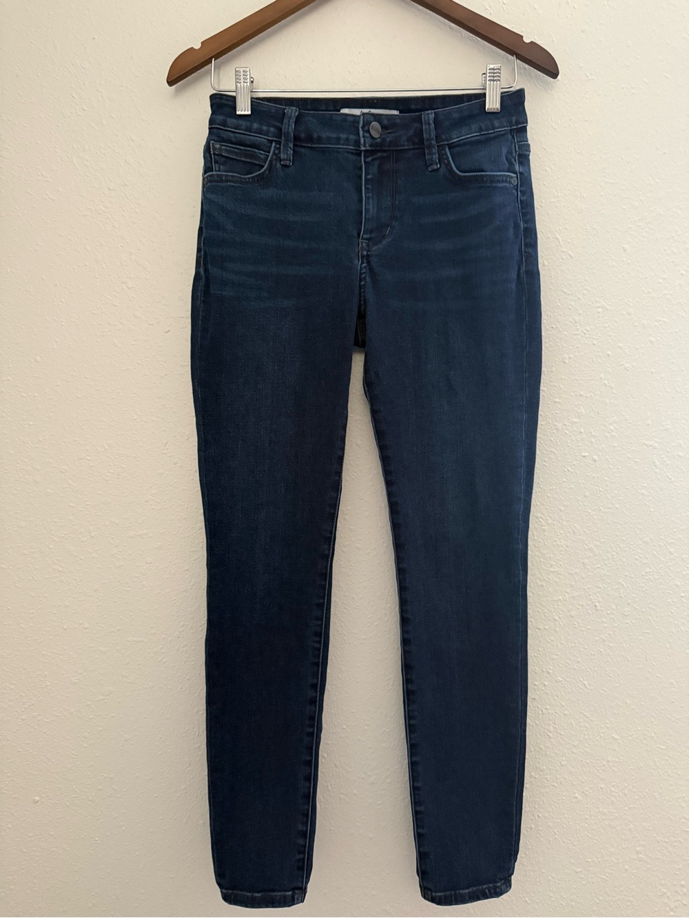 Sam Edelman The Kitten Jeans Size 27 Mid Rise Skinny Ankle Dark Wash